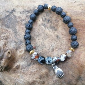 Pulsera Lava y mano Hansa