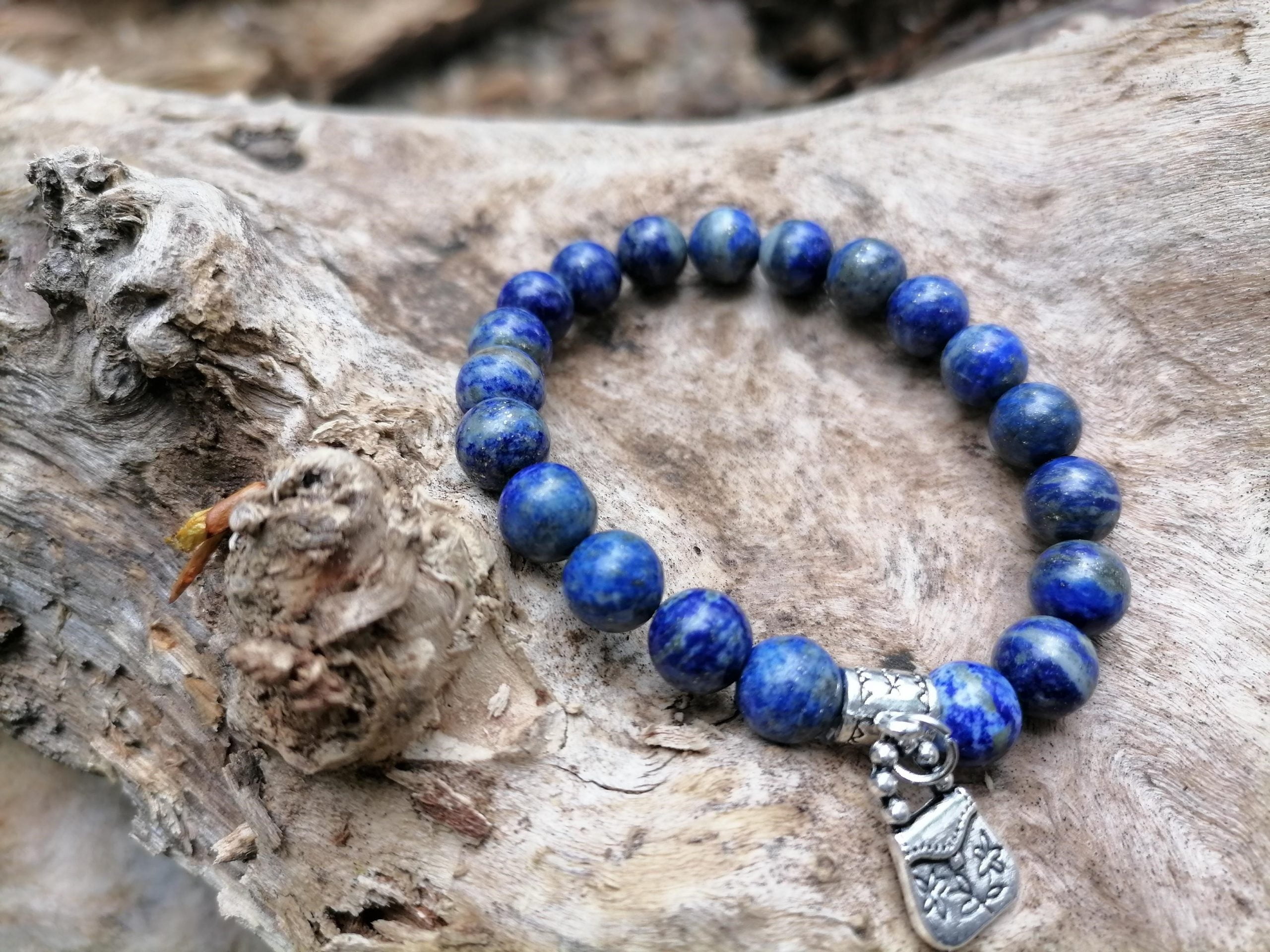 Pulsera de Lapislázuli Bolso de la Creación