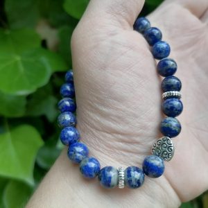 Pulsera Lapislázuli Corazón