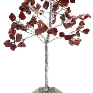 Árbol de la Felicidad Jaspe Rojo 100 piezas