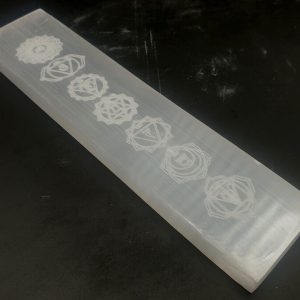 Portaincienso Esquí Selenita 7 Chakras