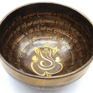 Cuenco tibetano Ganesh 15cm