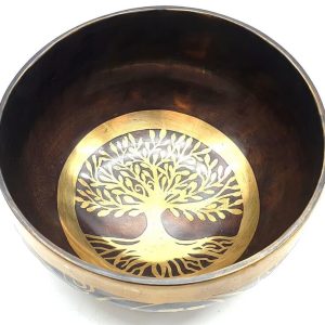 Cuenco tibetano Árbol de la vida 15cm