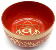 Cuenco de aluminio Chakra Sacro 12cm