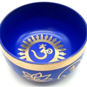 Cuenco tibetano Aluminio Chakra Corona 12cm