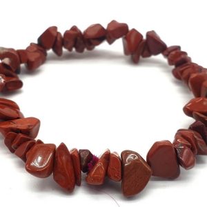Pulsera Barroca Jaspe Rojo
