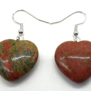 Pendientes Corazón Unakita