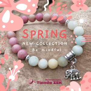 Pulsera Rodonita y Amazonita