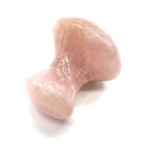 Seta de masaje de cuarzo rosa