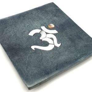 Jabonera OM piedra curva 11cm
