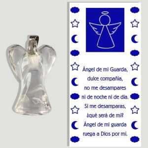 Colgante Angelito Cristal de Cuarzo