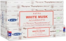 Incienso Satya Almizcle Blanco 15g