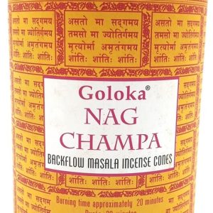 Conos de reflujo Goloka Nag Champa