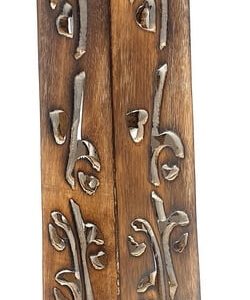 Porta Incienso de Madera Torre 30cm