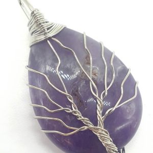 Colgante Árbol de la Vida - Amatista 4cm