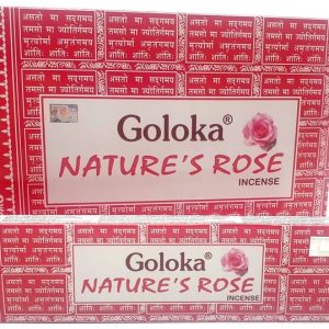 Incienso Goloka Rosa de la Naturaleza15g