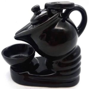 Portaincienso Backflow Reflujo Cerámica Tetera 14cm