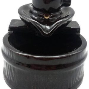 Portaincienso Backflow Reflujo Cerámica Tetera Redonda 14cm