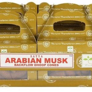Backflow Cônes Satya Almizcle Árabe