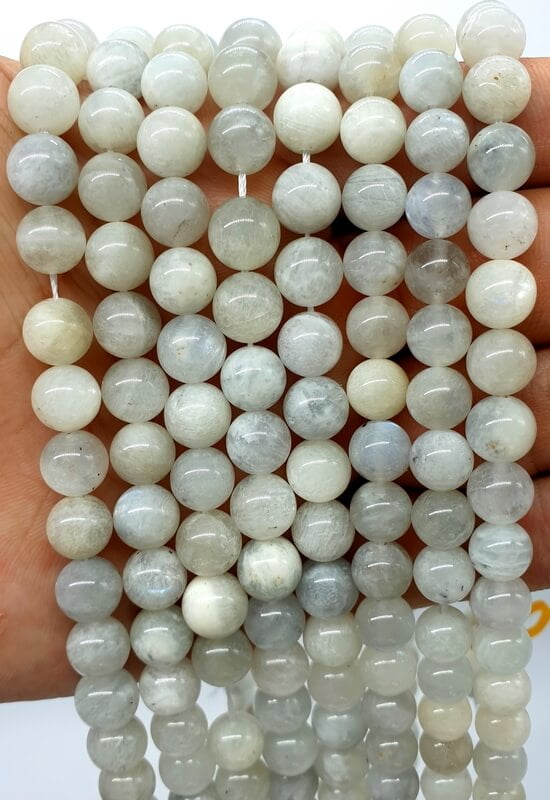 Pulsera Piedra Luna Protección Meditación - Imagen 6