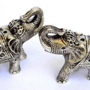 Estatua Elefante Metal Mini 6cm