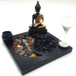 Jardín Zen Reloj de Arena Yin-Yang