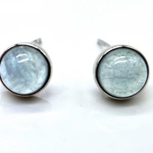 Pendientes Plata y Aguamarina