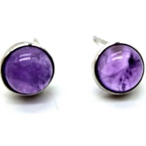 Pendientes Plata y Amatista