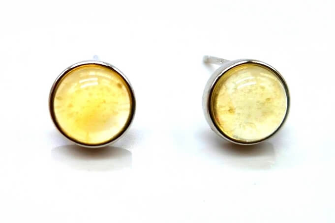 Pendientes Plata y Citrino