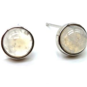 Pendientes Plata y Piedra de Luna