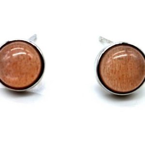 Pendientes Plata y Piedra de Sol