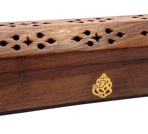 Portainciensos Madera Caja Ganesh