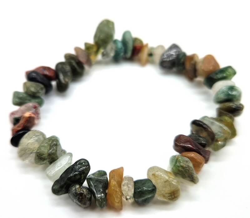 Pulsera Barroca Ágata Musgosa