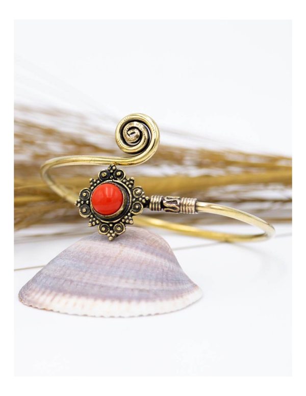 Pulsera Rombo y Jaspe Rojo