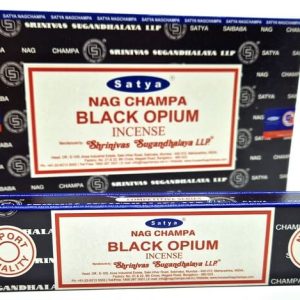Incienso Satya Opium Negro 15g