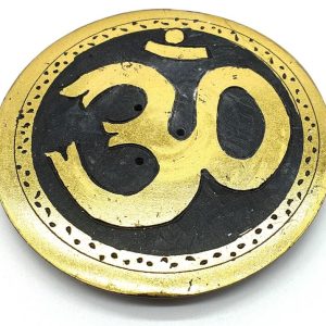 Portainciensos piedra OM Oro