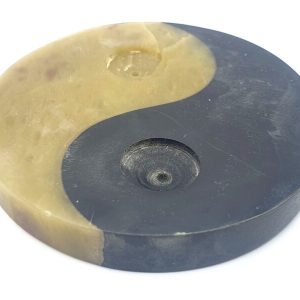 Portainciensos piedra Ying Yang Retro