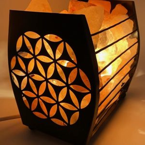 Lámpara Sal Panel Flor de la vida 3KG