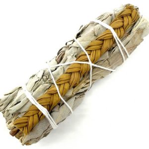 Salvia Blanca y Cordel de Heno Smudge 10cm 25g