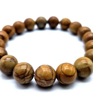 Pulsera Madera Fósil