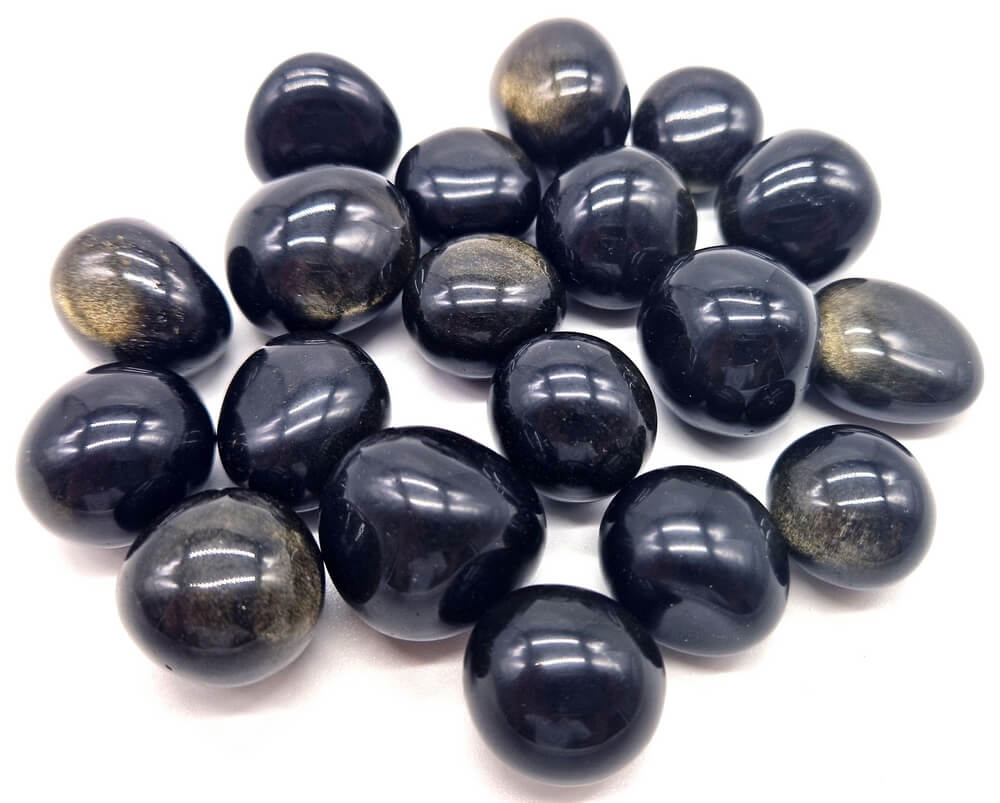 Rollos de Obsidiana Dorada 'A' laminada