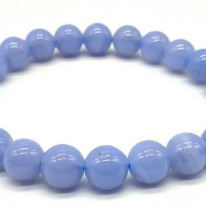 Pulsera Calcedonia Azul "AA"