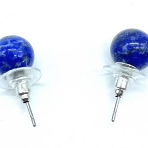 Pendientes Perla Lapislázuli