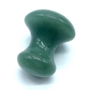 Seta de masaje de aventurina verde