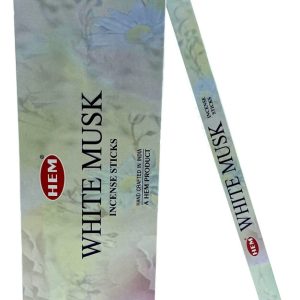 Incienso HEM Almizcle Blanco 10g
