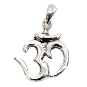 Colgante Plata Om