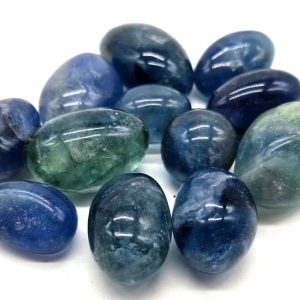 Fluorita Azul 'A' enrollada