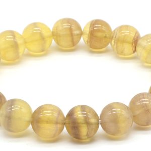 Pulsera Fluorita Amarilla