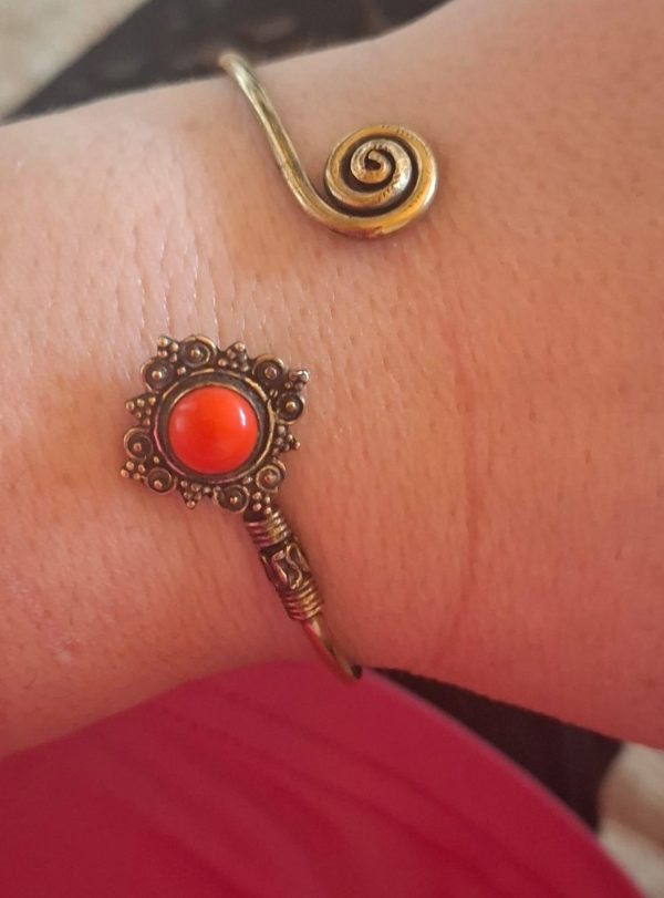 Pulsera Rombo y Jaspe Rojo - Imagen 3